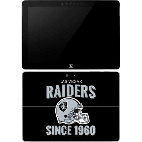 NFL Las Vegas Raiders Helmet Surface Go Skin