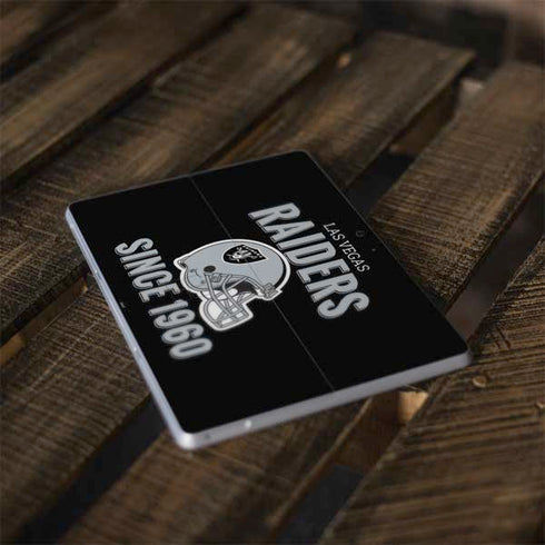 NFL Las Vegas Raiders Helmet Surface Go Skin