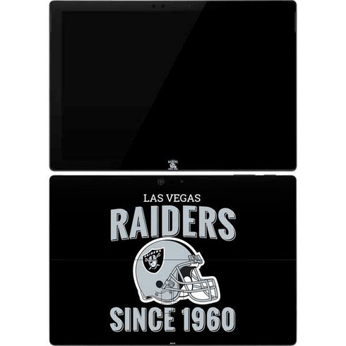 NFL Las Vegas Raiders Helmet Surface Pro 7 Skin