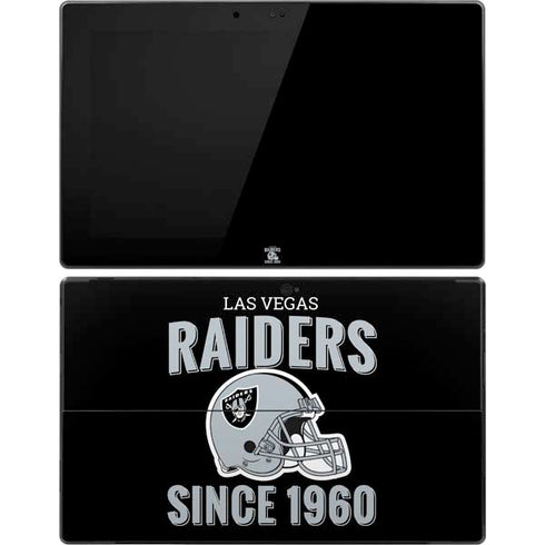 NFL Las Vegas Raiders Helmet Surface Pro Tablet Skin
