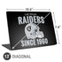 NFL Las Vegas Raiders Helmet Universal Laptop 13in (10.6 x 7.6in) Skin
