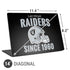 NFL Las Vegas Raiders Helmet Universal Laptop 14in (11.4 x 8.2in) Skin