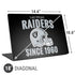 NFL Las Vegas Raiders Helmet Universal Laptop 18in (14.6 x 10.6in) Skin