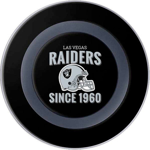 NFL Las Vegas Raiders Helmet Wireless Charger Skin