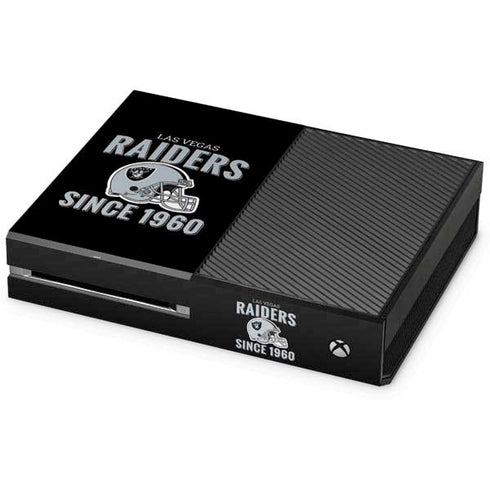 NFL Las Vegas Raiders Helmet Xbox One Console Skin