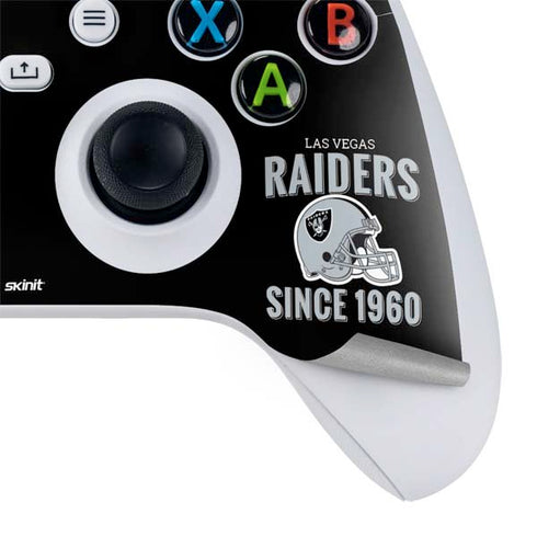 NFL Las Vegas Raiders Helmet Xbox Series S Controller Skin