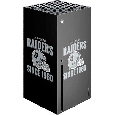 NFL Las Vegas Raiders Helmet Xbox Series X Console Skin