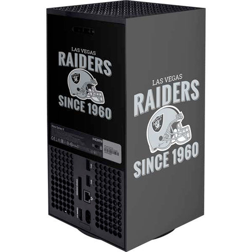 NFL Las Vegas Raiders Helmet Xbox Series X Console Skin