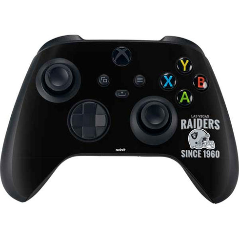 NFL Las Vegas Raiders Helmet Xbox Series X Controller Skin