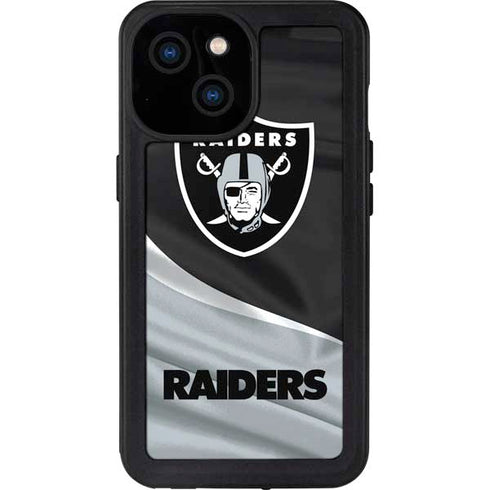 NFL Las Vegas Raiders iPhone 13 Mini Waterproof Case