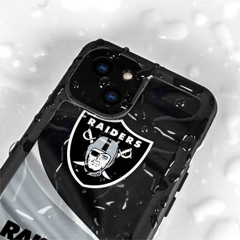 NFL Las Vegas Raiders iPhone 13 Mini Waterproof Case