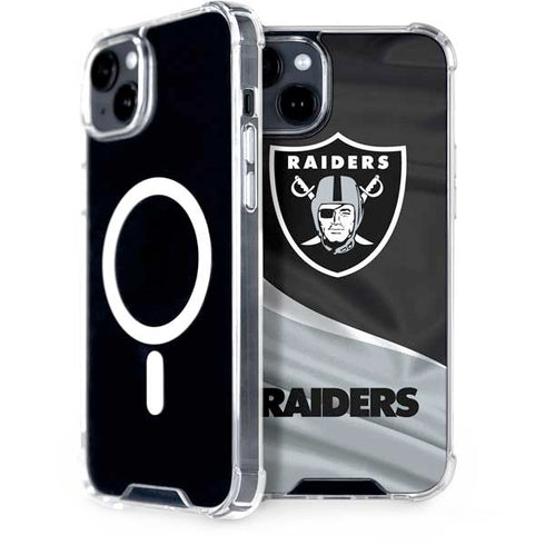 NFL Las Vegas Raiders iPhone 15 Plus MagSafe Case
