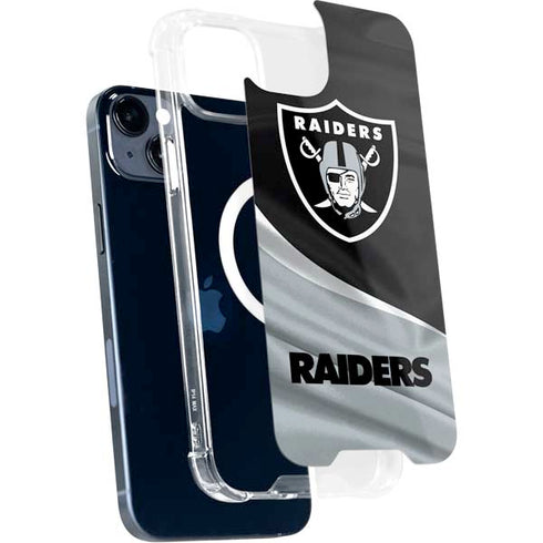 NFL Las Vegas Raiders iPhone 15 Plus MagSafe Case