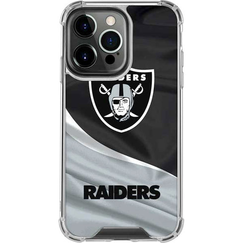 NFL Las Vegas Raiders iPhone 15 Pro Clear Case