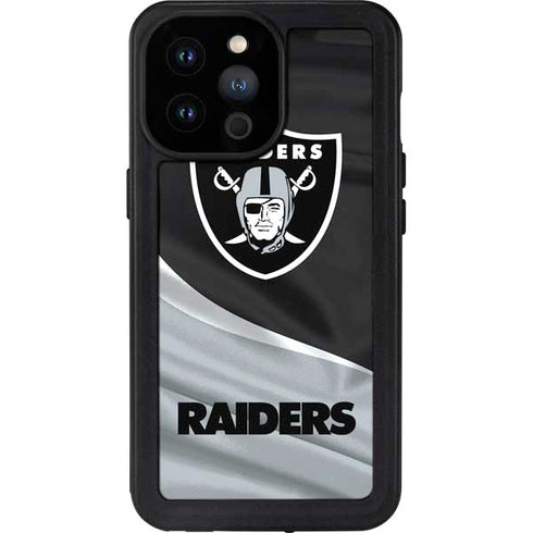 NFL Las Vegas Raiders iPhone 14 Pro Max Waterproof Case