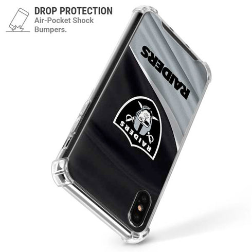 NFL Las Vegas Raiders iPhone XS Max Clear Case