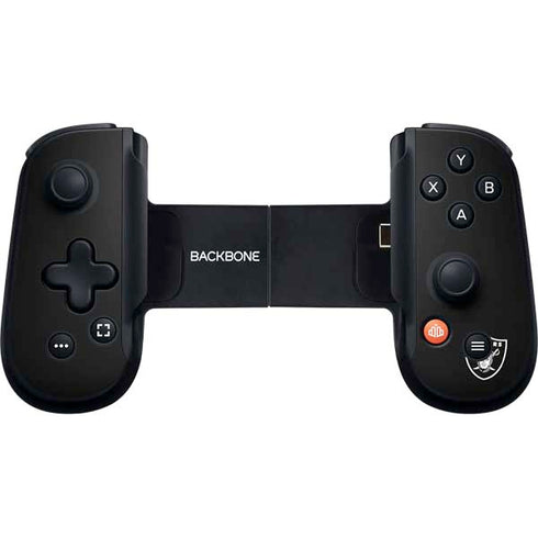 NFL Las Vegas Raiders Large Logo Backbone One for iPhone Game Controller Skin