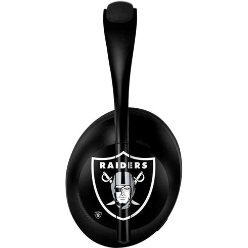 NFL Las Vegas Raiders Large Logo Bose Noise Cancelling Headphones 700 Skin