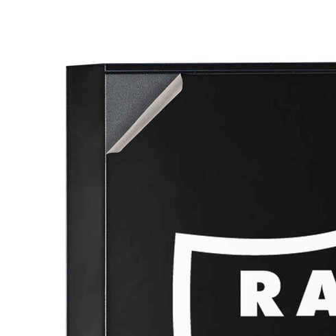 NFL Las Vegas Raiders Large Logo Corsair 4000D Tempered Glass Mid-Tower ATX Case Skin