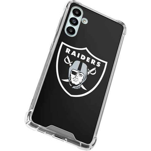 NFL Las Vegas Raiders Large Logo Galaxy A13 5G Clear Case