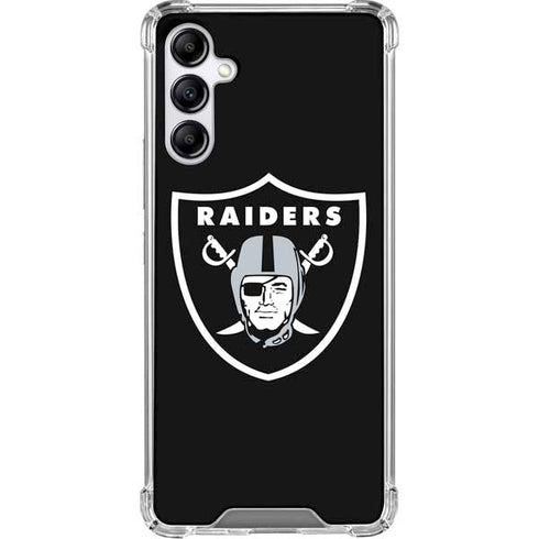 NFL Las Vegas Raiders Large Logo Galaxy A15 5G Clear Case
