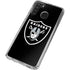NFL Las Vegas Raiders Large Logo Galaxy A21 Clear Case