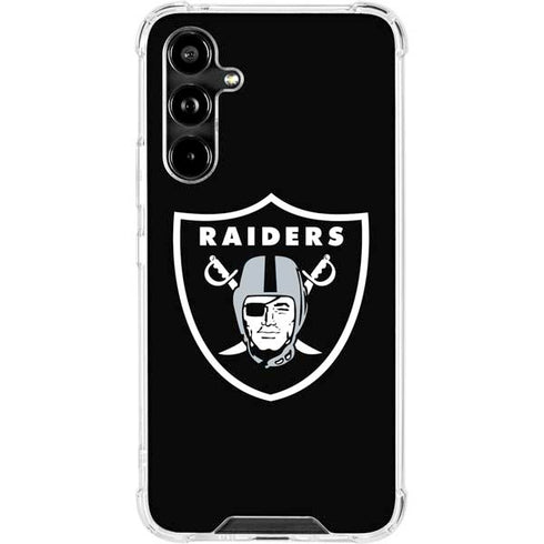 NFL Las Vegas Raiders Large Logo Galaxy A54 5G Clear Case