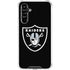 NFL Las Vegas Raiders Large Logo Galaxy A54 5G Clear Case