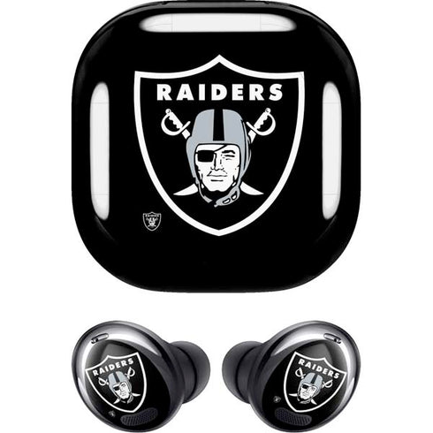 NFL Las Vegas Raiders Large Logo Galaxy Buds Pro Skin