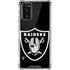 NFL Las Vegas Raiders Large Logo Galaxy Note20 5G Clear Case