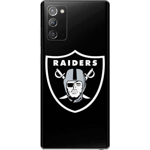 NFL Las Vegas Raiders Large Logo Galaxy Note20 5G Skin