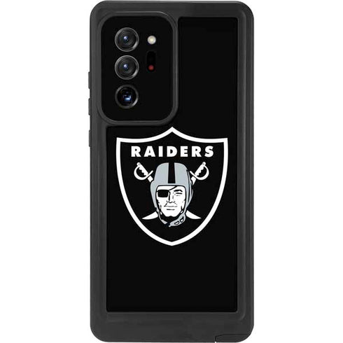 NFL Las Vegas Raiders Large Logo Galaxy Note20 Ultra 5G Waterproof Case