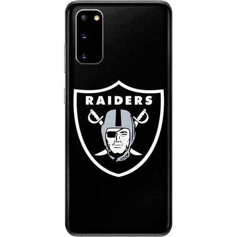 NFL Las Vegas Raiders Large Logo Galaxy S20 Skin