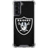 NFL Las Vegas Raiders Large Logo Galaxy S21 5G Clear Case
