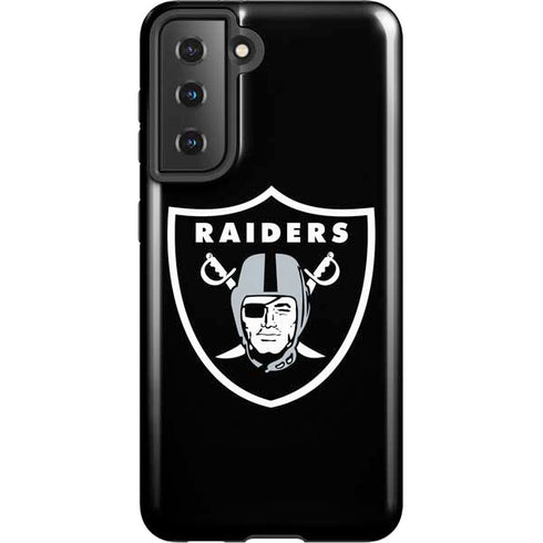 NFL Las Vegas Raiders Large Logo Galaxy S21 5G Pro Case