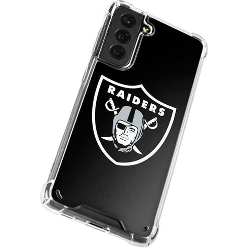 NFL Las Vegas Raiders Large Logo Galaxy S21 Plus 5G Clear Case