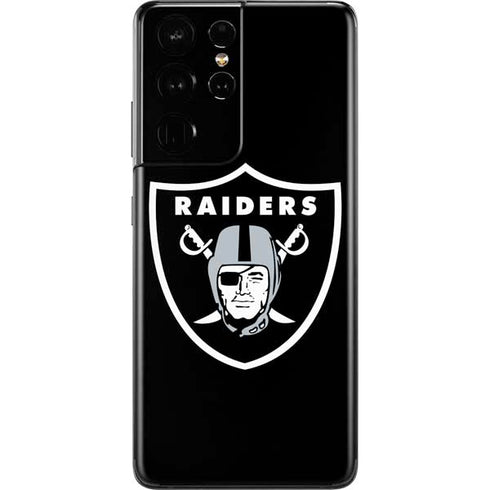 NFL Las Vegas Raiders Large Logo Galaxy S21 Ultra 5G Skin