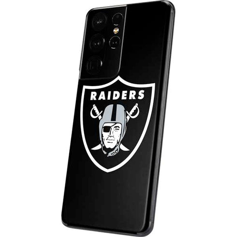 NFL Las Vegas Raiders Large Logo Galaxy S21 Ultra 5G Skin