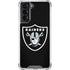 NFL Las Vegas Raiders Large Logo Galaxy S22 Clear Case