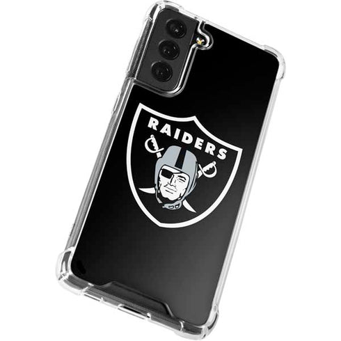 NFL Las Vegas Raiders Large Logo Galaxy S22 Plus Clear Case