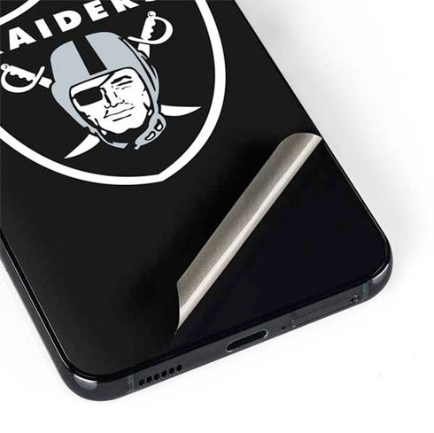 NFL Las Vegas Raiders Large Logo Galaxy S22 Skin
