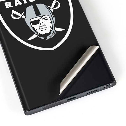 NFL Las Vegas Raiders Large Logo Galaxy S22 Ultra Skin