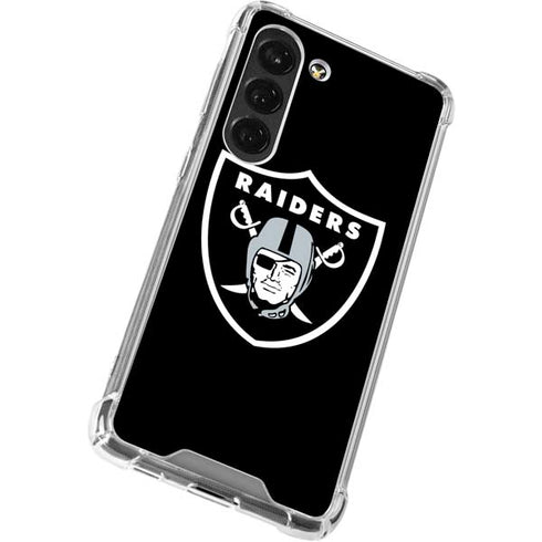 NFL Las Vegas Raiders Large Logo Galaxy S23 Clear Case