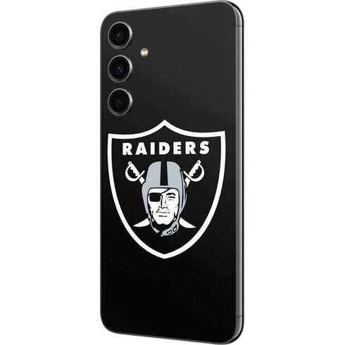 NFL Las Vegas Raiders Large Logo Galaxy S23 FE Skin