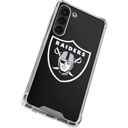 NFL Las Vegas Raiders Large Logo Galaxy S23 Plus Clear Case