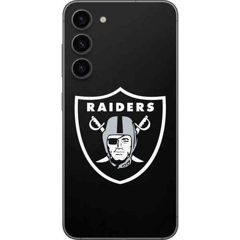 NFL Las Vegas Raiders Large Logo Galaxy S23 Plus Skin