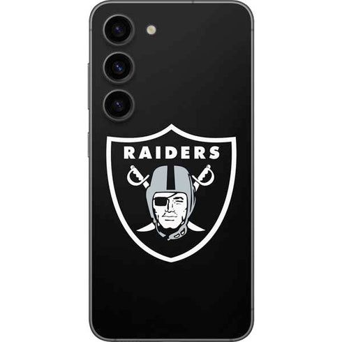 NFL Las Vegas Raiders Large Logo Galaxy S23 Skin