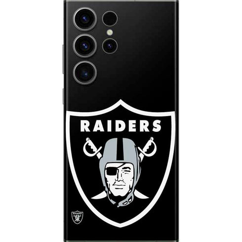 NFL Las Vegas Raiders Large Logo Galaxy S23 Ultra Skin