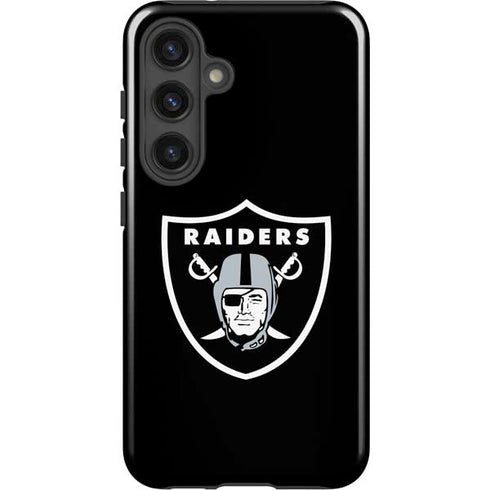 NFL Las Vegas Raiders Large Logo Galaxy S24 Plus Impact Case