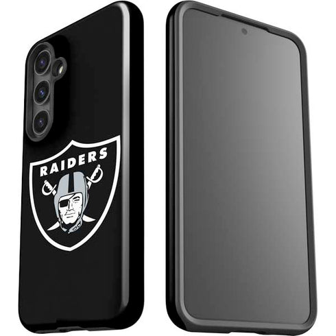 NFL Las Vegas Raiders Large Logo Galaxy S24 Plus Impact Case
